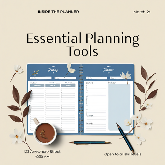 Daily Planner — Printable PDF (A4 & US Letter) | Kidyzlab