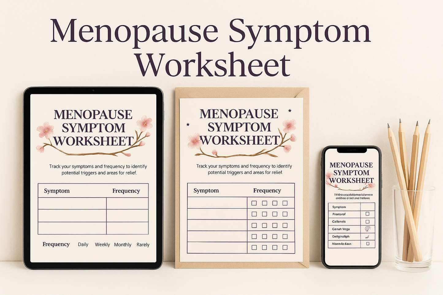 👉 FREE Menopause Wellness Journal – Printable Self-Care Tracker & Affirmation Planner